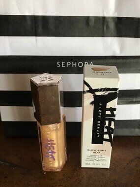 New Fenty Beauty in shade Lemon Lava HEAT for lips